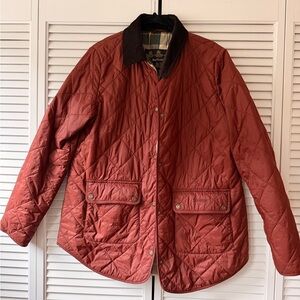 Barbour Women's Quilted Jacket - Brick Red